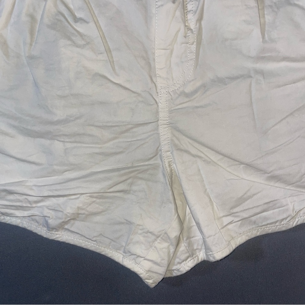 Free People High Waist White Shorts - Picture 3 of 12